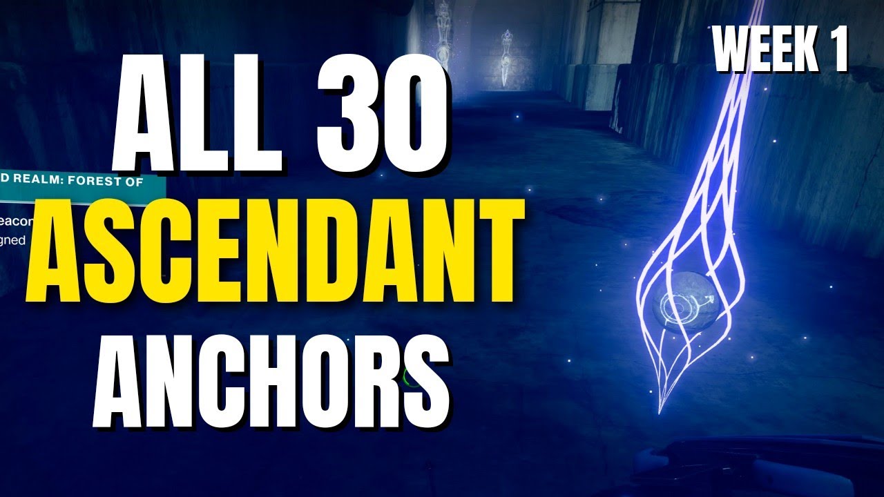 Destiny 2: Season of the Lost | Ascendant Anchors on EDZ and Forest of Echoes - Ascendant Ballast I