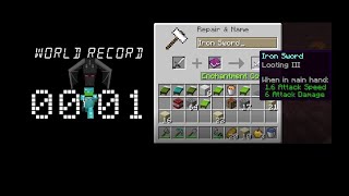 I reran Dream's 1.15 World Record Seed in...