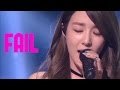 SNSD Tiffany Once in a lifetime Lip sync Fail