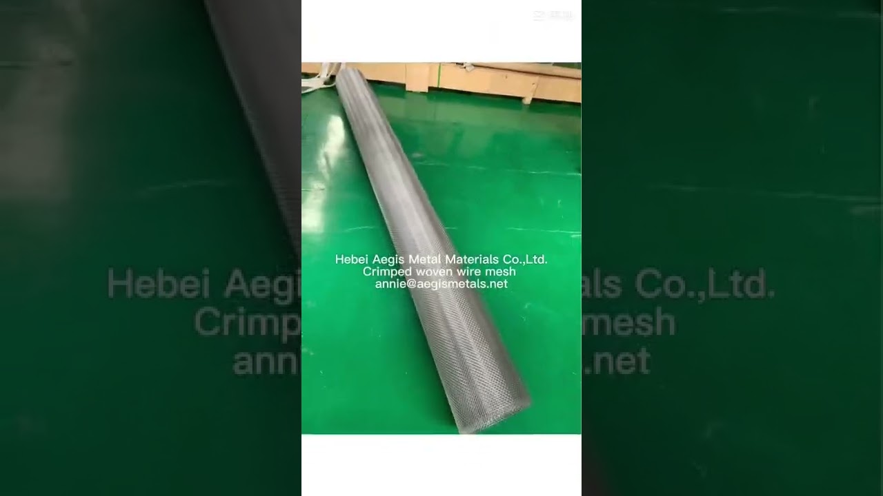 4 mesh x 1.2mm ultra width 3.05m 304 stainless steel crimped woven wire mesh