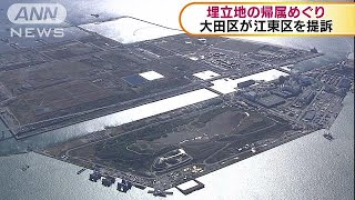 対立続く大田区と江東区　“埋立地問題”は法廷へ(17/11/01)