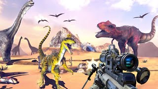 Охота на диких динозавров: Игры про стрельбу по животным Геймплей для Android screenshot 2
