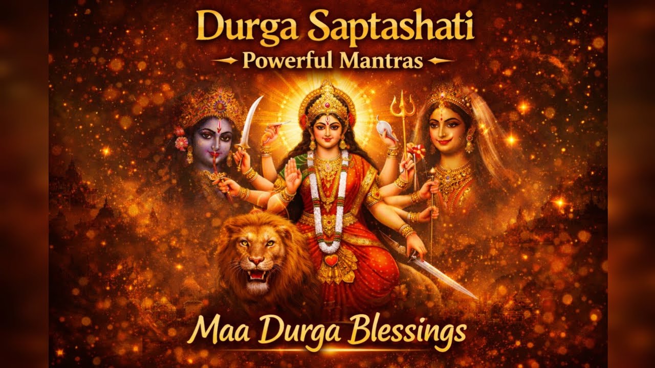 Durga Saptashati Ke Shaktishali Mantra | Sunte Hi Door Honge Sare Sankat | Maa Durga Kripa