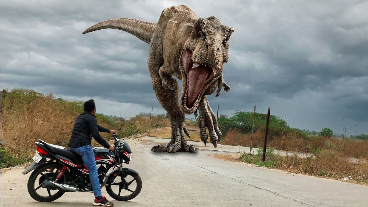 T Rex Chase   Part 2   Jurassic World Fan Movie dinosaur in real life