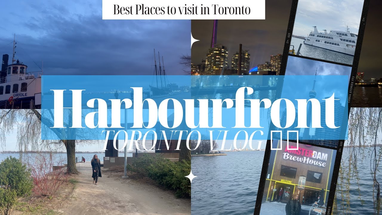 TORONTO VLOG  🇨🇦 | Day out in 🏝️ Harbourfront|Best places to visit in Toronto 2023 |New Immigrant