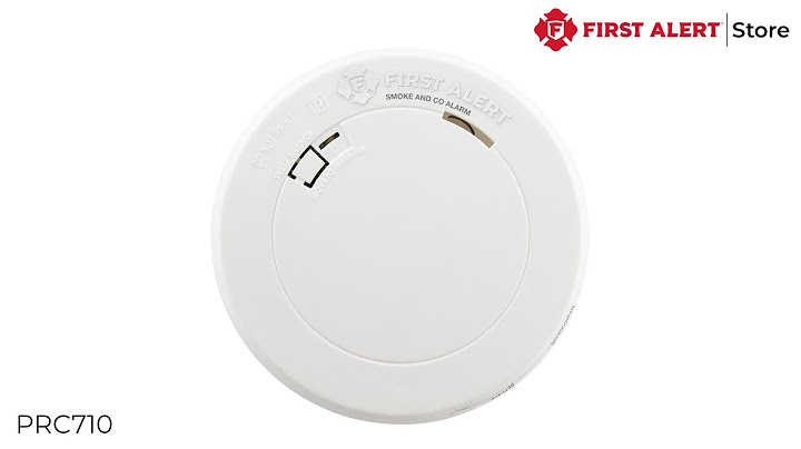 First alert smoke and carbon monoxide alarm 10 year battery