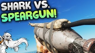 Celebrity Stranded Deep Gameplay - "SHARK VS. SPEARGUN!!!"  - Let's Play Walkthrough Wealth