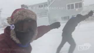 1-29-22 Sandwich, MA - Whiteout Blizzard Conditions and Coastal Flooding