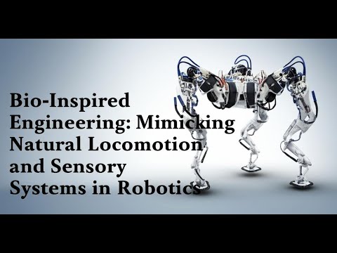 Bio-Inspired Engineering: Mimicking Natural Locomotion and Sensory ...