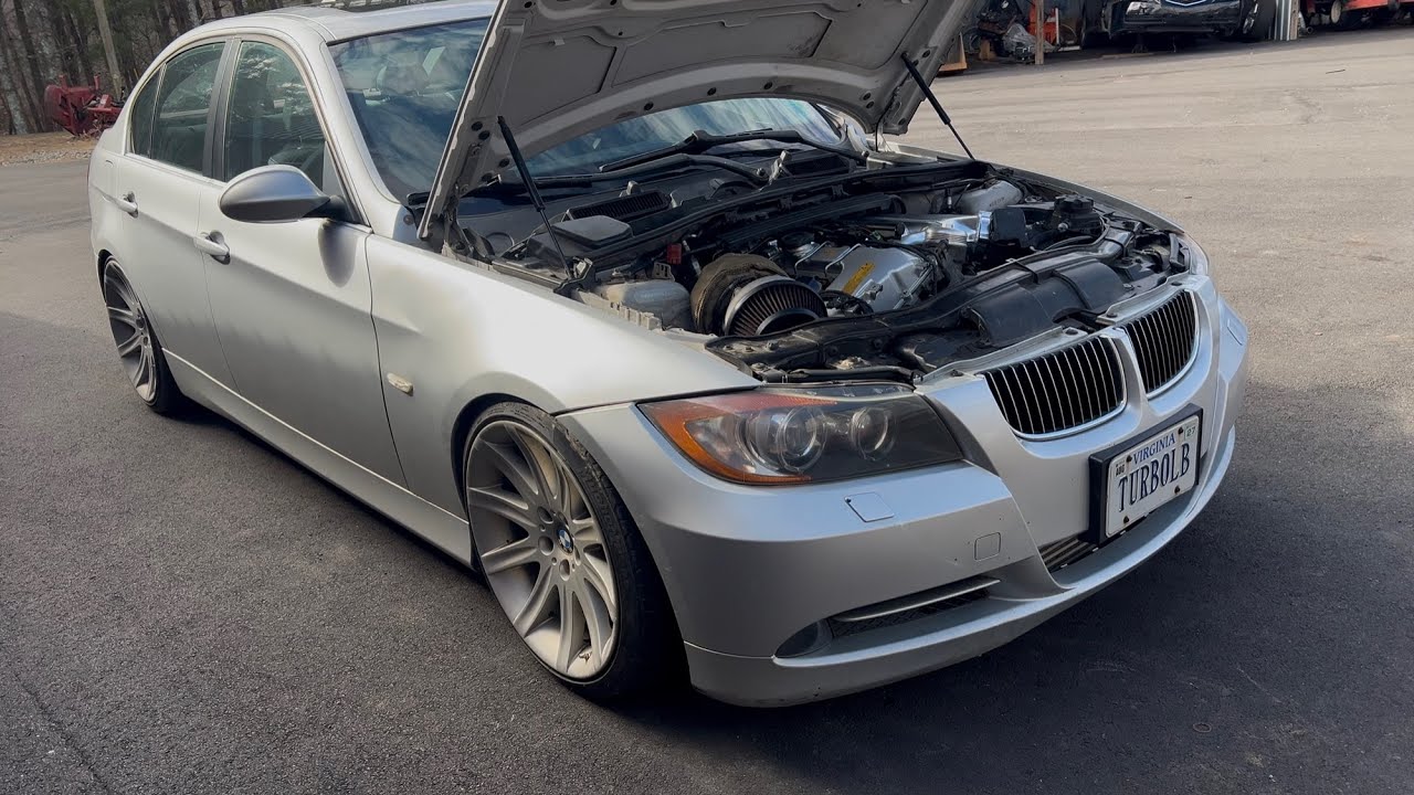 BMW N54 forward facing manifold install