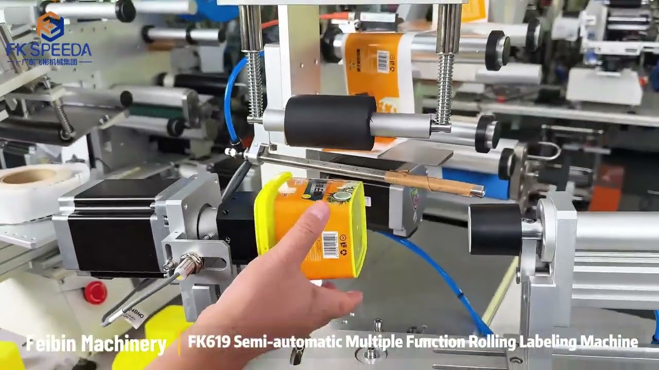 FK619 Semi-automatic Multiple Function Rolling Labeling Machine