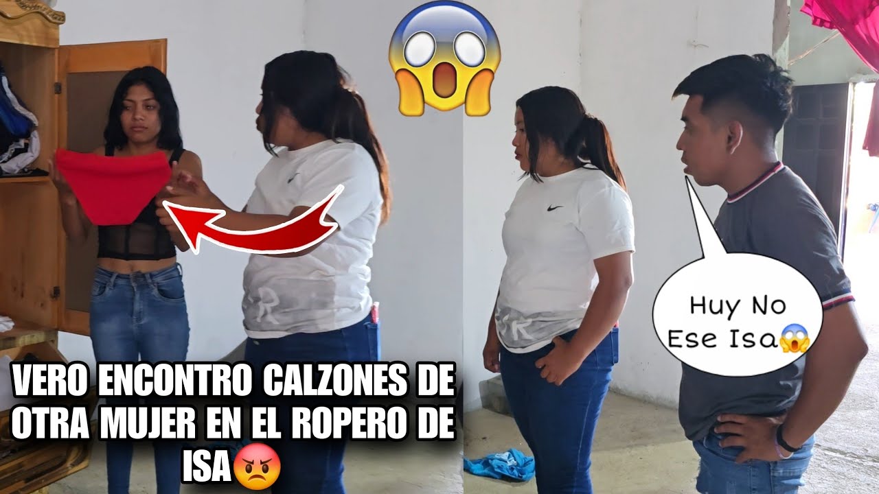 VERO Descubrio Que ISA Met3 A Otras Mujeres Asu Casa Al Encontrarle Ropa Inter1or En Su Ropero🫢🥵