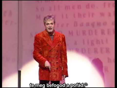 Eddie Izzard Definite Article - Poetry