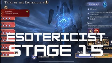 Watcher of realms | esotericist stage 15