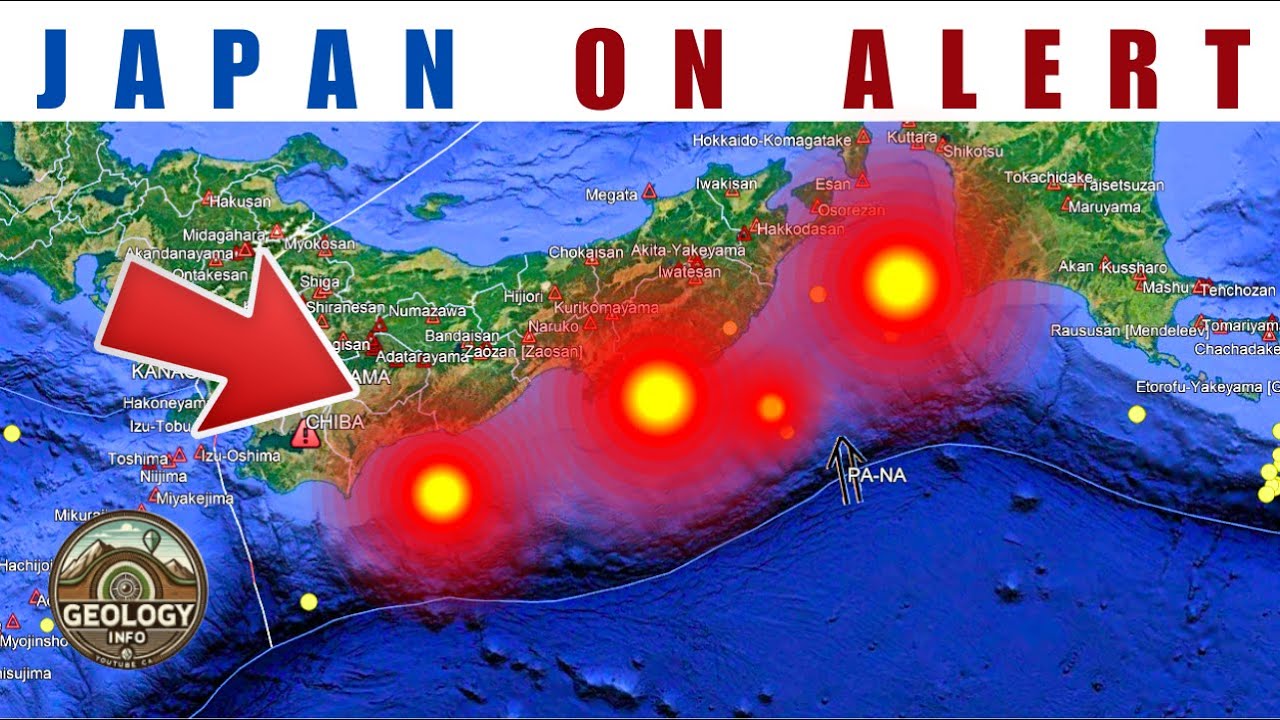 One hundred and eighty cities in Japan warn of an M8 earthquake.
