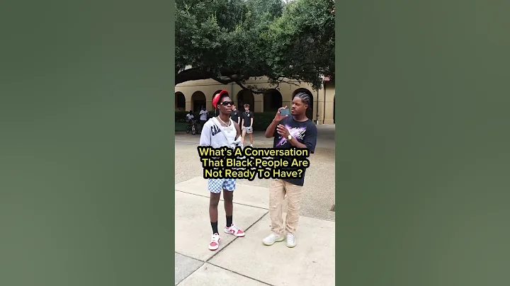 What’s a conversation that black people aren’t ready to have?