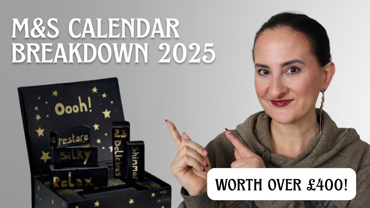 РАСПИСАНИЕ АДВЕНТ-КАЛЕНДАРЯ M&S НА 2025 ГОД