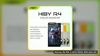 HiBy R4 ES9018Q2M*4 Android12 HiFi Music Player MP3 Audio Bluetooth WiFi DSD256 MQA 16x USB DAC Head HiBy R4 ES9018Q2M*4 Android12 HiFi Music Player MP3 Audio Bluetooth WiFi DSD256 MQA 16x USB DAC Head
