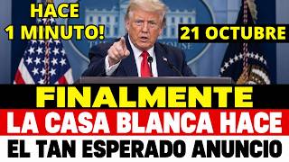 FINALMENTE LA CASA BLANCA HACE EL TAN ESPERADO ANUNCIO