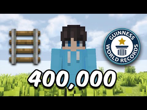Setting up a Guinness World Record by installing 400,000 rails