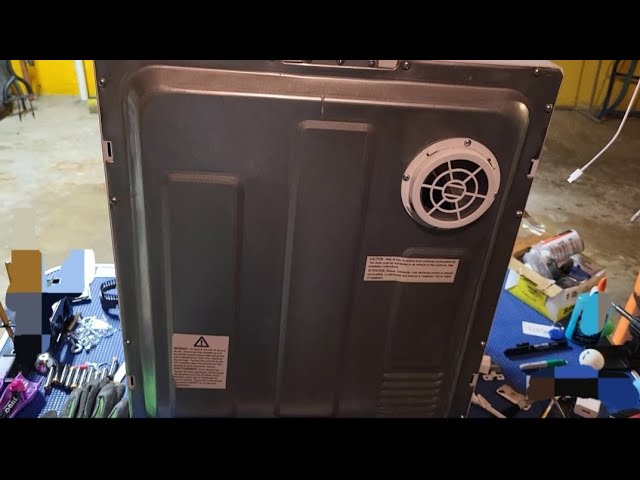 How to Replace Belt on Electric Tumble Clothes Dryer 1.5 cubic