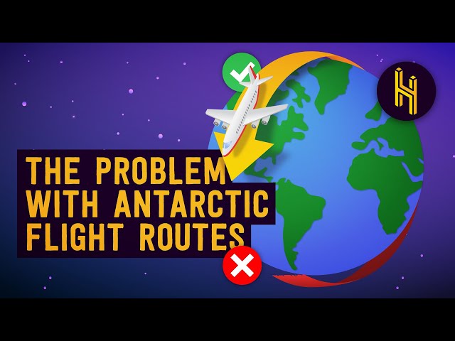 Why Planes Fly Over The North Pole But Not The South Pole class=