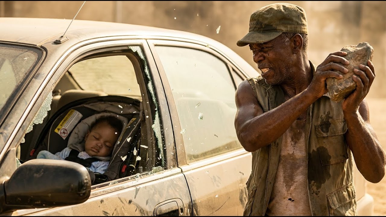 Incredible Rescue: Black Veteran DISCOVERS Baby in Sweltering Car, Faces UNEXPECTED Fury from Mom!