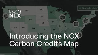 Introducing the NCX Carbon Credits Map