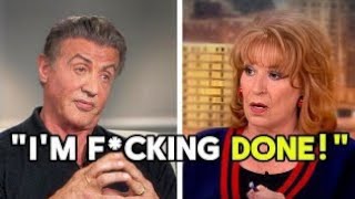 Sylvester Stallone ERUPTS LIVE On The View After Viral Clash With Joy Behar