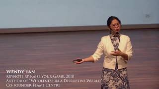 Keynote Speaker Wendy Tan Talks About Our Being