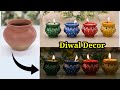 🥰 Beautiful Diya Decoration Idea 2022 • diya decoration competition idea easy • diwali craft ideas