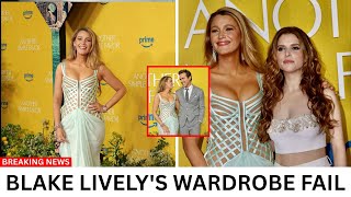 Fans roast Blake Lively for ‘gross’ wardrobe malfunction at ‘Another Simple Favor’ premiere