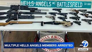 Entire Bakersfield chapter of Hells Angels arrested on kidnapping robbery charges