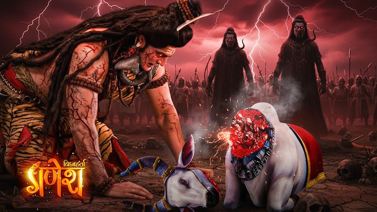 नंदी की मृत्यु का रहस्य | शुम्भ-निशुम्भ का पाप | गणेश लीला | Vignaharta Ganesh | EP - 467