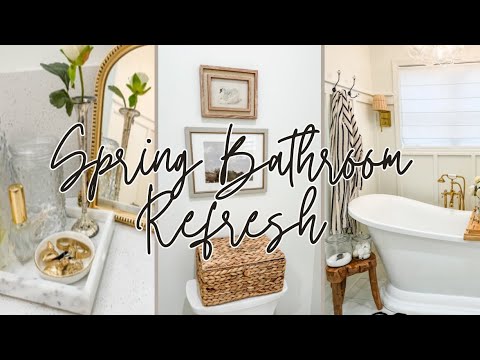 Video: SPRING BATHROOM REFRESH 2024 | DIY • HAUL • DECORATE