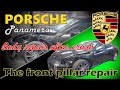 Porsche Panamera. Body repair. Ремонт кузова.