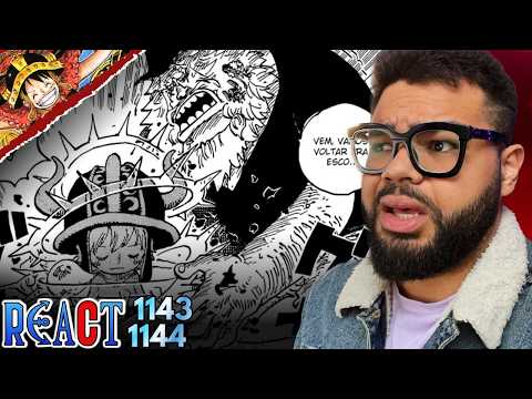 LEVARAM AS CRIANÇAS! ONE PIECE MANGÁ CAP 1143 e 1144 REACT