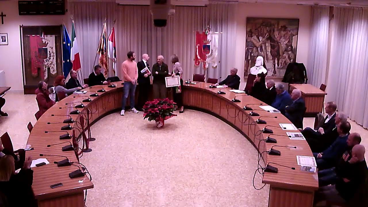 CERIMONIA CONSEGNA DIPLOMA ALLE ATTIVITA' PRODUTTIVE DI MONSELICE  01 dicembre 2023