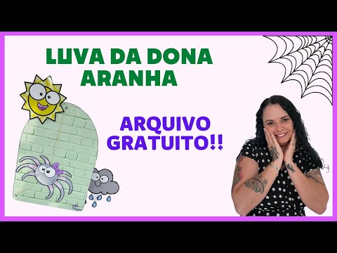 Luva da Dona Aranha - Bolacha Pedagógica