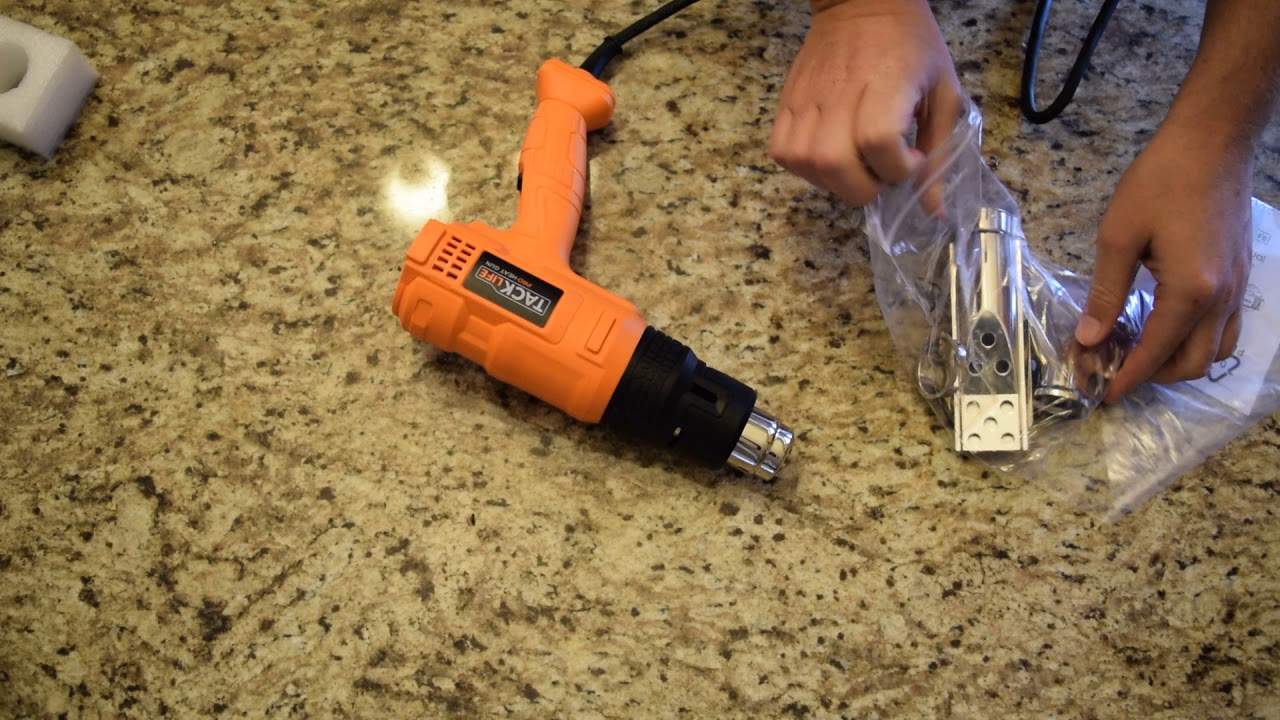 Unboxing: Tacklife Heavy Duty Heat Gun 1500w
