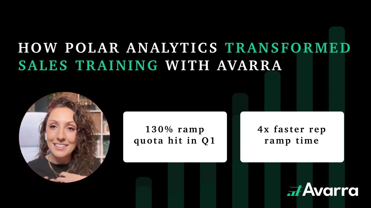 How Polar Analytics Transformed Sales Training with Avarra