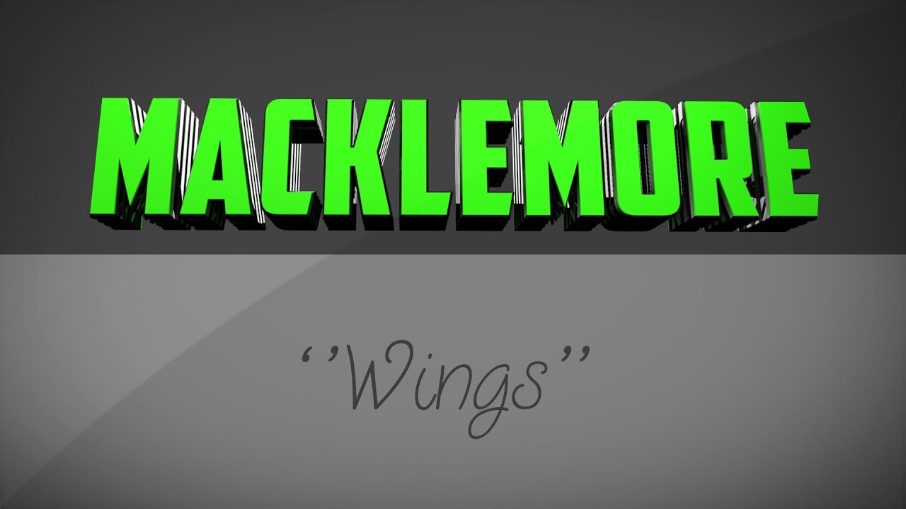 Macklemore x Ryan Lewis ''WINGS'' (Official Music Video) YouTube