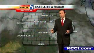 Video Forecast: Cold Front Moving Through