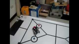 WRO-2012-高中組走中線最長路徑組合