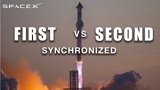 Starship FIRST vs SECOND Integrated Flight Test