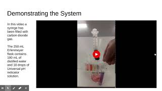 Teacher Tutorial: Touchless Student Inquiry Experience: Ocean Acidification in a Flask