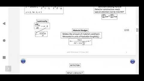 ALICE Detectors Lecture I by Sanjib Muhuri | IV ALICE-India School on Quark-Gluon Plasma