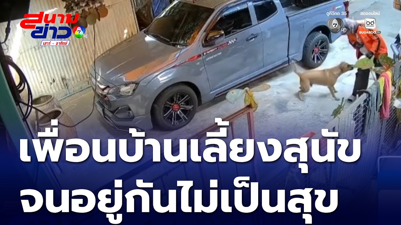 ร้องเพื่อนบ้านเลี้ยงสุนัข จนอยู่กันไม่เป็นสุข | สนามข่าวเสาร์-อาทิตย์