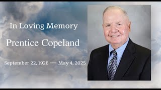 Celebration of Life for Mr. Prentice Copeland (9/22/26- 5/4/25)