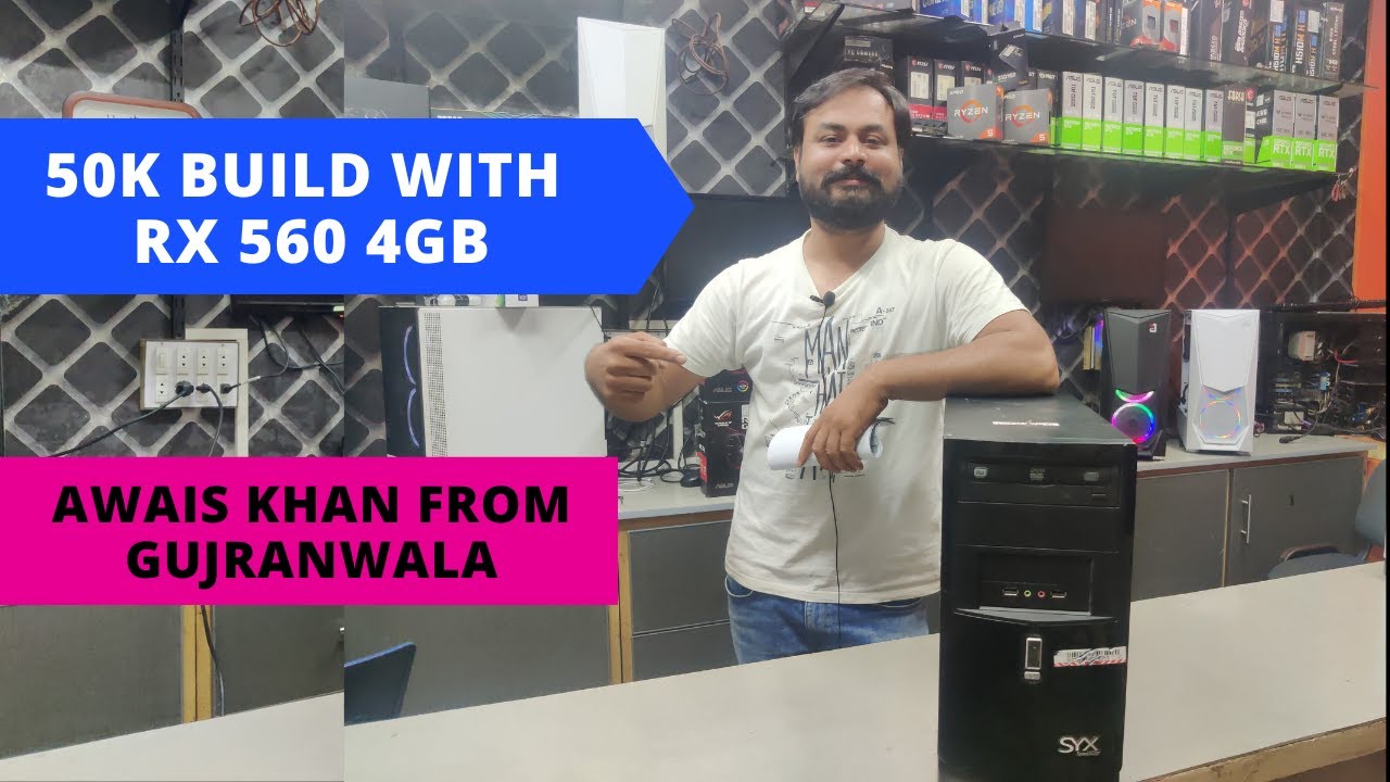 50K Budget Gaming PC Build For Awais Khan From Gujranwala YouTube